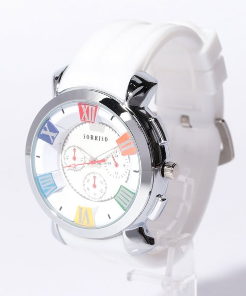 SP(エスピー)/【SORRISO】腕時計 SRHI15 メンズ腕時計/ホワイト系その他