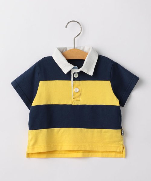 SHIPS KIDS(シップスキッズ)/SHIPS KIDS:ラガー シャツ 2019SS(80～90cm)/イエロー