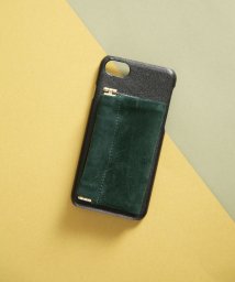 nano・universe(ナノ・ユニバース)/Hashibami/クラスプiPhone7，8ケース/Ｄ．グリーン