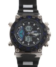 SP(エスピー)/【HPFS】アナデジ アナログ&デジタル腕時計 HPFS628 メンズ腕時計 デジアナ/ブラック×ブルー