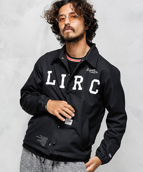 新品 Champion × let it ride コラボ コーチジャケット 紫