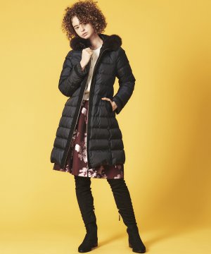 LANVIN en Bleu ランバンオンブルー ロングダウンコート WEB限定  