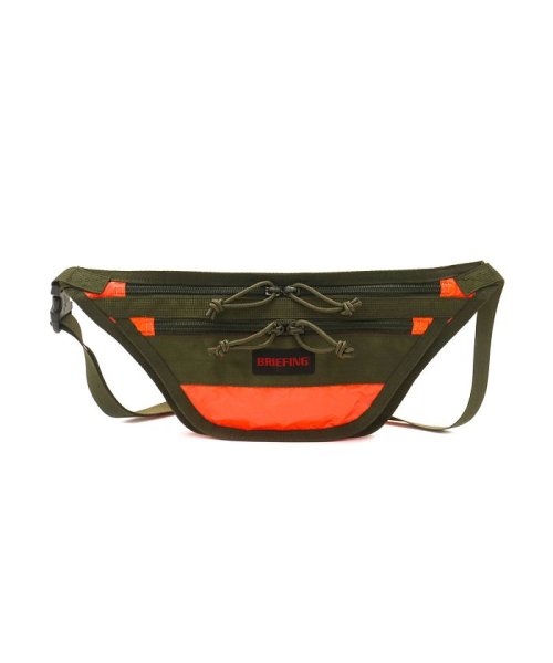 BRIEFING(ブリーフィング)/【日本正規品】ブリーフィング ボディバッグ BRIEFING TRAVEL SLING SL PACKABLE SOLID LIGHT BRM183208/オレンジ