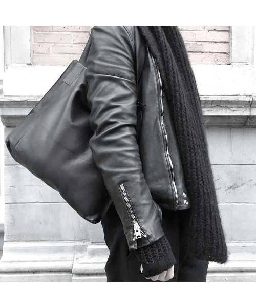 Leather shoulder bag 'simple' 2(502375327) | パトリックステファン ...