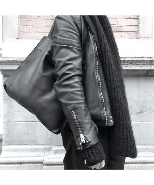 Leather shoulder bag 'simple' 2(502375327) | パトリックステファン