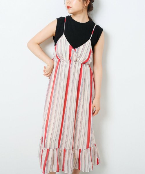 総柄キャミワンピース フレームスレイカズン Framesraycassin Magaseek