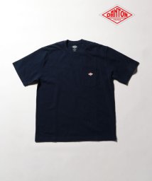 GLOSTER(GLOSTER)/【DANTON/ダントン】ポケット付Tシャツ #JD－9041/ネイビー