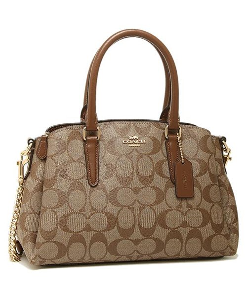 COACH(コーチ)/コーチ トートバッグ ショルダーバッグ アウトレット レディース COACH F29434 IME74 カーキ ブラウン/ブラウン