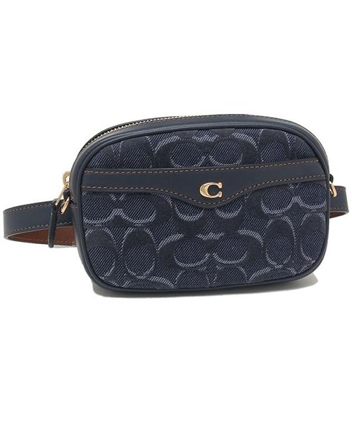 COACH(コーチ)/コーチ ウエストバッグ ショルダーバッグ アウトレット レディース COACH F58550 IMDEN ネイビー/ネイビー