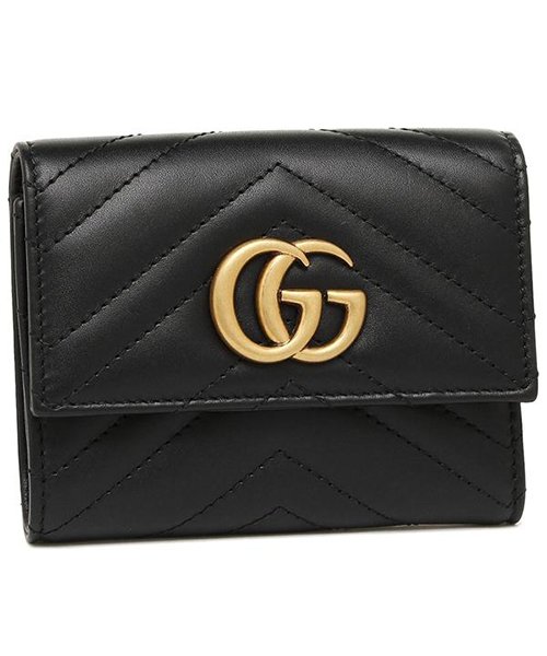 セール グッチ 折財布 レディース Gucci 474802 Drw1t 1000 ブラック