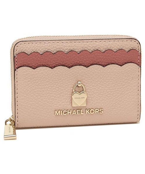 MICHAEL KORS(マイケルコース)/マイケルコース コインケース カードケース レディース MICHAEL KORS 32H8TF6Z1O 612 ピンクマルチ/ピンクマルチ