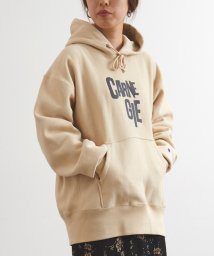 ADAM ET ROPE'(アダム　エ　ロペ)/【Champion】リバースウィーブ グラフィックパーカ/UNISEX/ベージュ系（28）