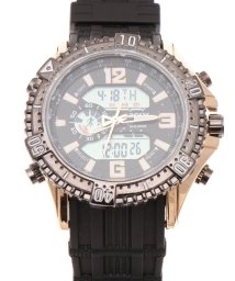SP(エスピー)/【HPFS】アナデジ アナログ&デジタル腕時計 HPFS1702 メンズ腕時計 デジアナ/ピンクゴールド×ブラック2