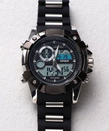 SP(エスピー)/【HPFS】アナデジ アナログ&デジタル腕時計 HPFS612 メンズ腕時計 デジアナ/シルバー系