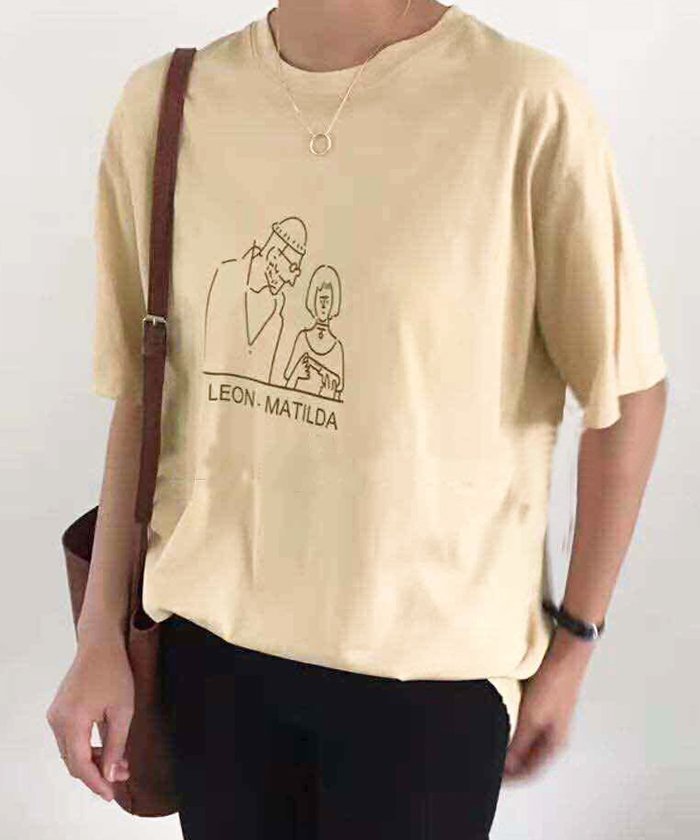 線画イラストロゴtシャツ フューティアランド Futier Land Magaseek