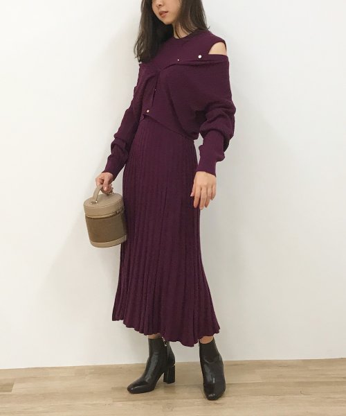 セール カーデセットロングワンピース ノエラ Noela Magaseek