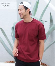 THE CASUAL(ザ　カジュアル)/(バイヤーズセレクト)Buyer's Select USAコットンビッグTシャツ/ワイン