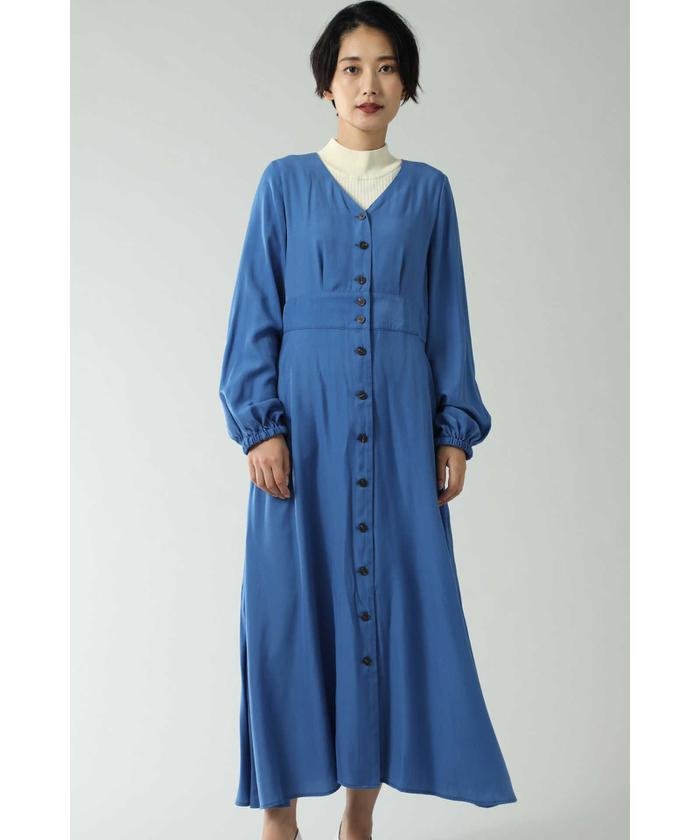 セール 50 Off フロントボタンロングワンピース ローズバッド Rose Bud Magaseek