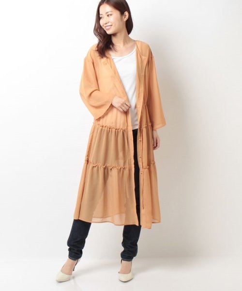 セール Earth Music Ecology アースミュージックアンドエコロジー シフォンガウン Offprice Ec Offprice Ec Magaseek