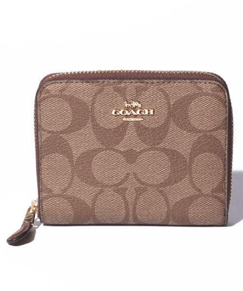 COACH(コーチ)/COACH OUTLET F30308 IME74 2つ折り財布/brown