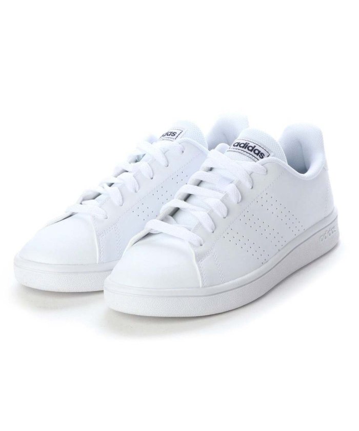 アディダス Adidas Advancourt Base レディーススニーカー アドバンコートベース Ee7691 ランニングホワイト トレースブルー レディ アディダス Adidas Magaseek