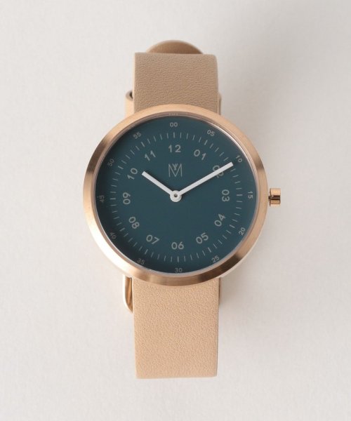 BEAUTY&YOUTH UNITED ARROWS(ビューティーアンドユース　ユナイテッドアローズ)/＜MAVEN WATCHES＞ARTISAN SERIES レザー34mmフェイスウォッチ/BEIGE