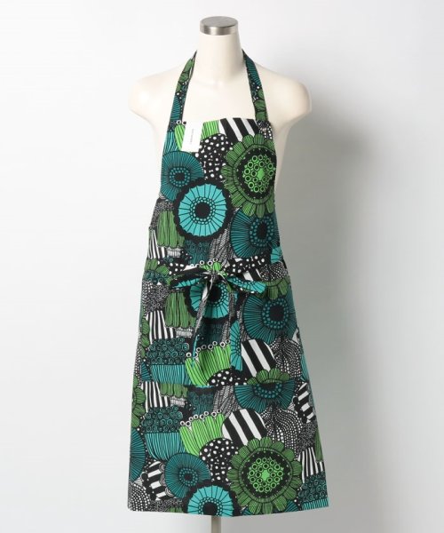 Marimekko(マリメッコ)/【Marimekko】Pieni Siirtolapuutarha Apron/グリーン系