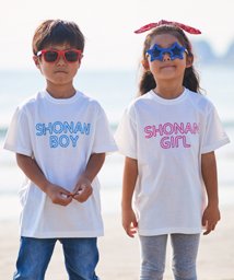  KAGAFURI KAMAKURA/【KIDS ITEM/子供服】KAGAFURI KAMAKURA(カガフリ カマクラ) SHONAN BOY&GIRL キッズTシャツ/502428321