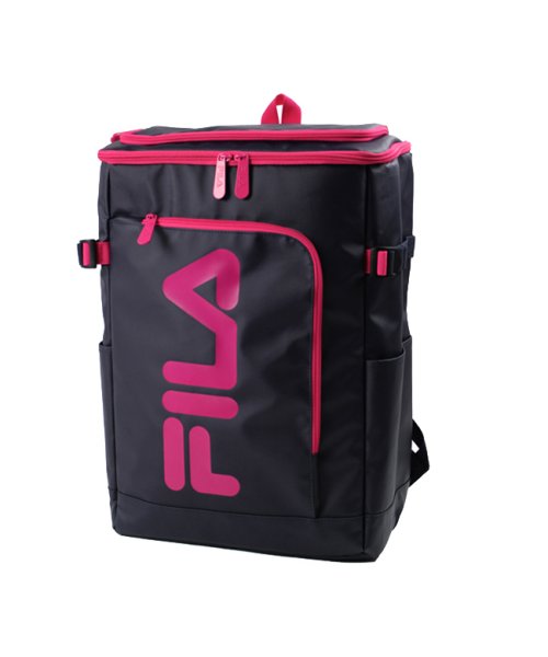 Fila フィラ リュック 30l スクエア ボックス型 通学 男子 女子 高校生 中学生 大容量 防水 韓国 メンズ レディース 7577 フィラ Fila Magaseek