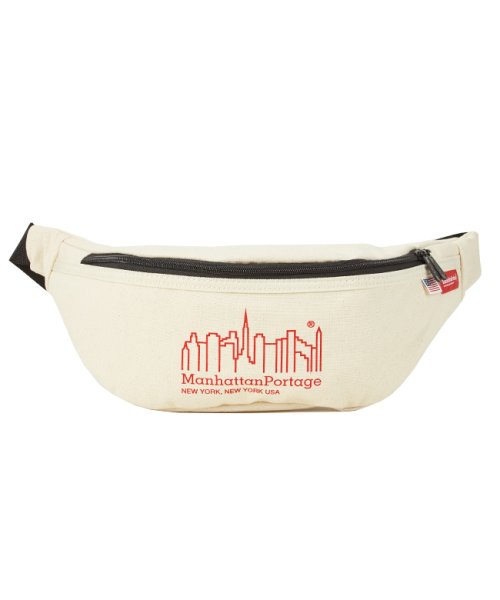 Manhattan Portage(マンハッタンポーテージ)/マンハッタンポーテージ ウエストバッグ ボディバッグ メンズ ブランド Manhattan Portage mp1100cvl/ナチュラル