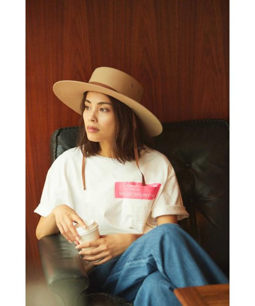 ROSE BUD(ローズバッド)/ S/S POCKET TEE/ホワイト