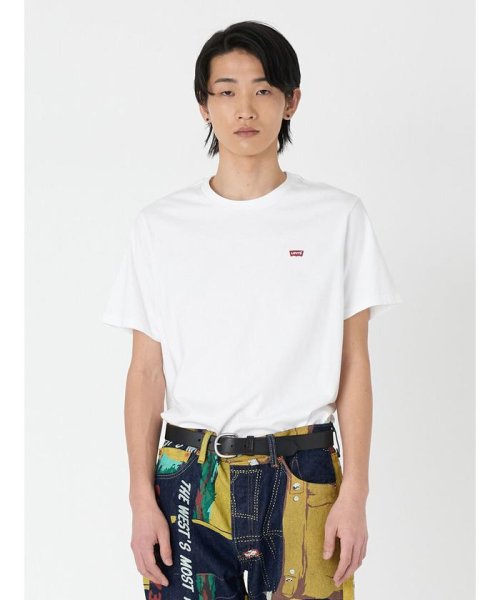 Levi's(リーバイス)/リーバイスロゴTシャツ COTTON + PATCH WHITE/NEUTRALS