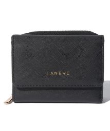 LANEVE(ランイブ)/LANEVE 三つ折財布（BOX付）/ブラック