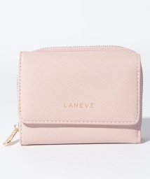 LANEVE(ランイブ)/LANEVE 三つ折財布（BOX付）/ベージュ