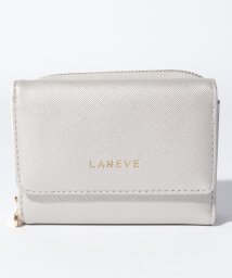 LANEVE(ランイブ)/LANEVE 三つ折財布（BOX付）/シルバー