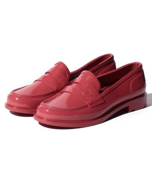 HUNTER(ハンター)/【訳あり】【国内正規品】ORIGINAL PENNY LOAFER/レッド