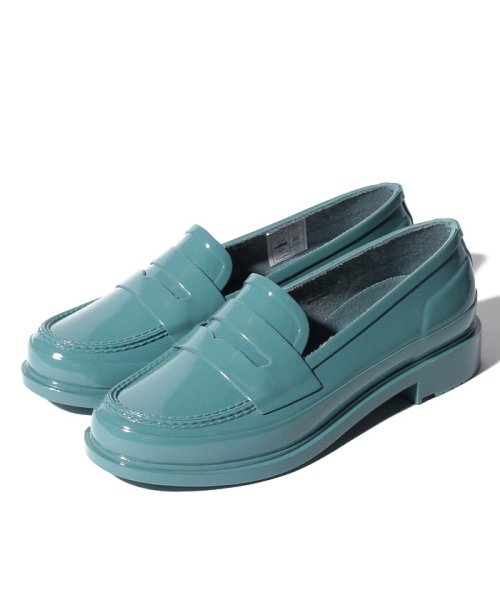 HUNTER(ハンター)/【訳あり】【国内正規品】ORIGINAL PENNY LOAFER/ブルー