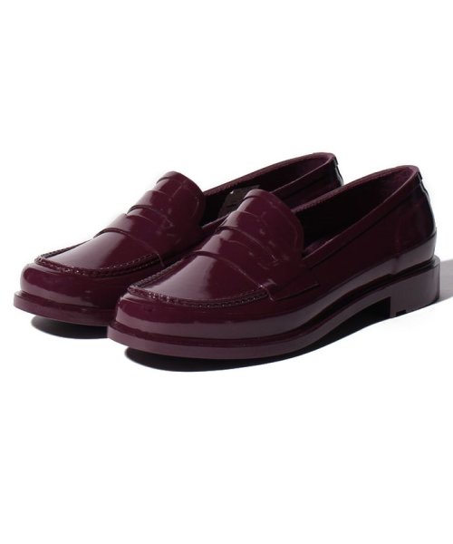 HUNTER(ハンター)/【訳あり】【国内正規品】ORIGINAL PENNY LOAFER/パープル