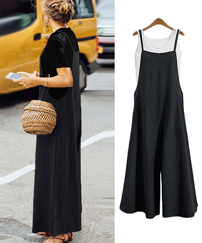 セール サロペット パンツ レディース オールインワン 春夏ワイドパンツ マタニティ ワンピース ロングスカンツ 産前産後 服 ミニミニストア Miniministore Magaseek