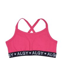 ALGY(アルジー)/バッククロスブラトップ_吸水速乾/ピンク