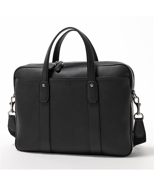 dunhill(ダンヒル)/DUL3BE80A BOSTON レザー ブリーフケース ビジネスバッグ ショルダーバッグ BLACK メンズ/BLACK