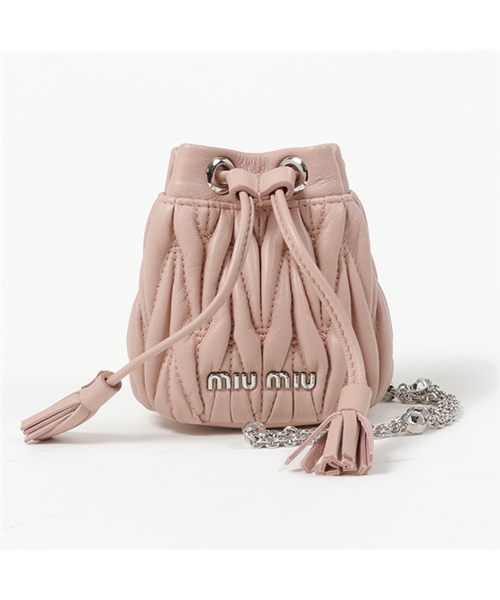 正規激安miumiu ポシェット 2way チェーンショルダー バッグ