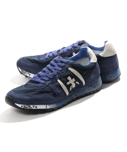 PREMIATA WHITE(プレミアータ ホワイト)/ERIC 3289 エリック ローカット スニーカー ダークネイビー他 メンズ/AUTO