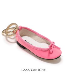 Repetto(レペット)/M0436B Mini Cendrillon Key ring レザー バレエシューズ バッグチャーム キーホルダー キーリング ストラップ/CANICHE