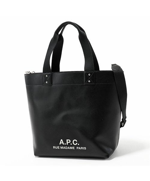 セール Puaaj F Lzz Cabas Eddy エコレザー トートバッグ ショッピングバッグ Noir ユニセックス アーペーセー A P C Magaseek