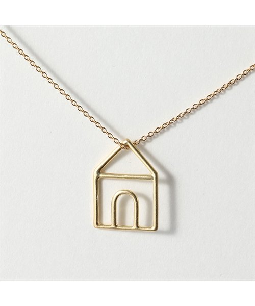 セール Casita Pura Necklace 家 モチーフ ネックレス ペンダント アクセサリー 9kt Yellowgold レディース アリータ Aliita Magaseek