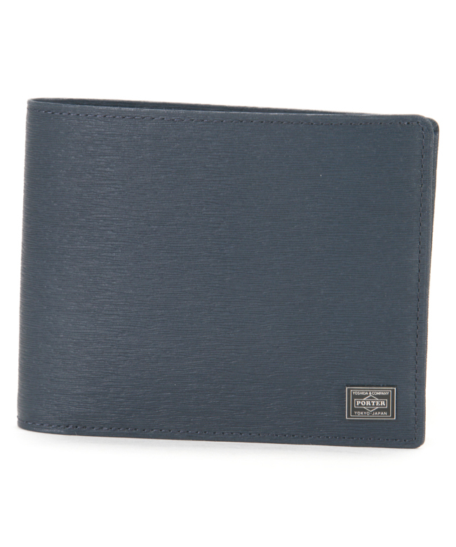 吉田カバン ポーター カレント 財布 二つ折り財布 薄い 薄型 本革 メンズ ブランド PORTER 052－02204
