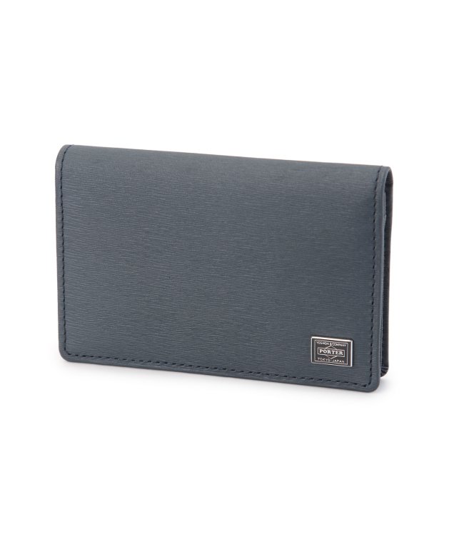 吉田カバン ポーター カレント 名刺入れ カードケース メンズ ブランド 薄型 本革 Porter 052 027 ポーター Porter Magaseek