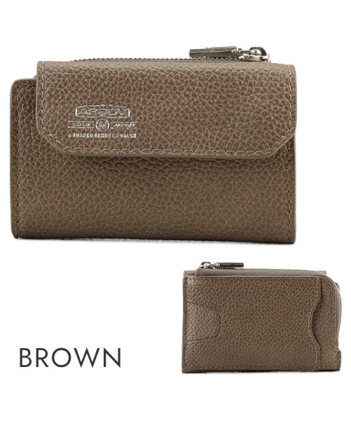 アッソブ キーケース メンズ レディース ブランド スマートキー 小銭入れ付き 本革 As2ov Leather Mobile Wallet アッソブ As2ov Magaseek