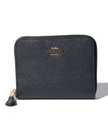 COACH(コーチ)/【COACH】Small Zip Around Wallet/ネイビー